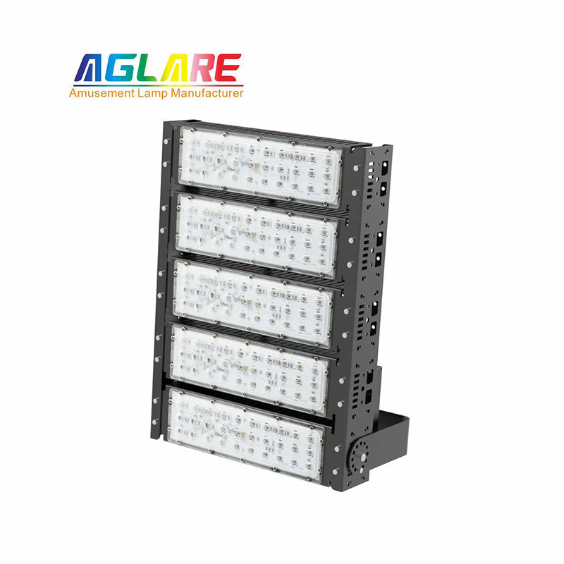 led彩色投光灯 带？250W变色RGB泛光灯游乐园公园景观户表照明