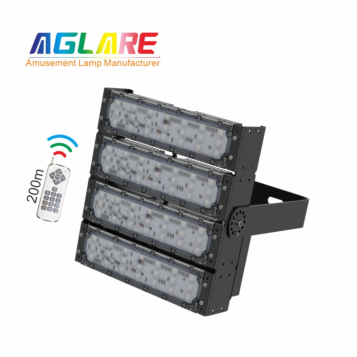 200W RGB彩色投光灯,变色户表射灯带？仄