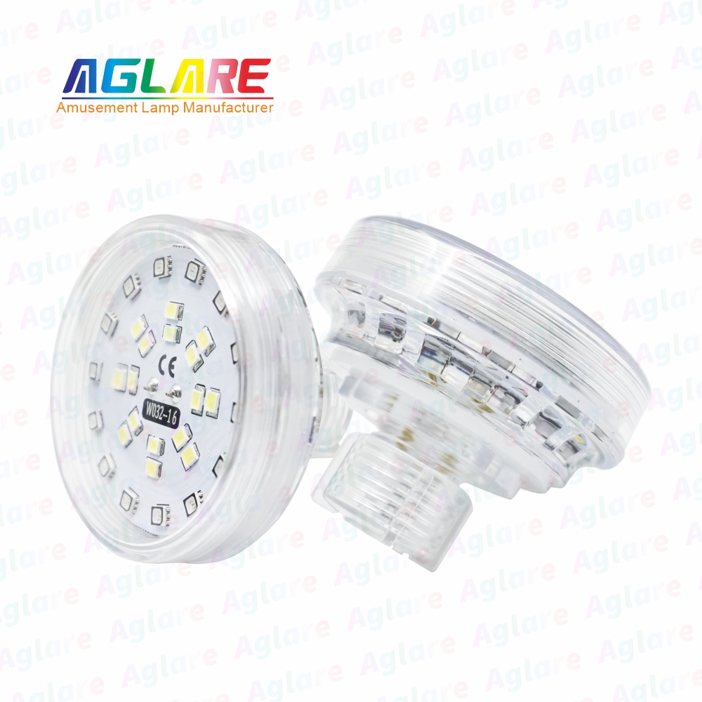 新型DW032 60mm 1-16自动法式RGB+W LED游乐场灯，用于娱乐照明