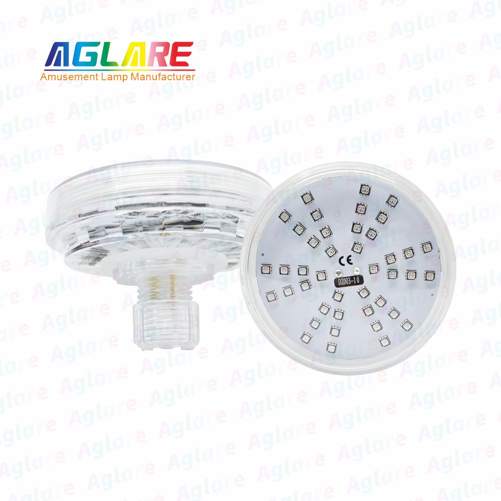 80mm RGB自动LED灯1-16旋转成效的游乐设施- AC24V， 48led